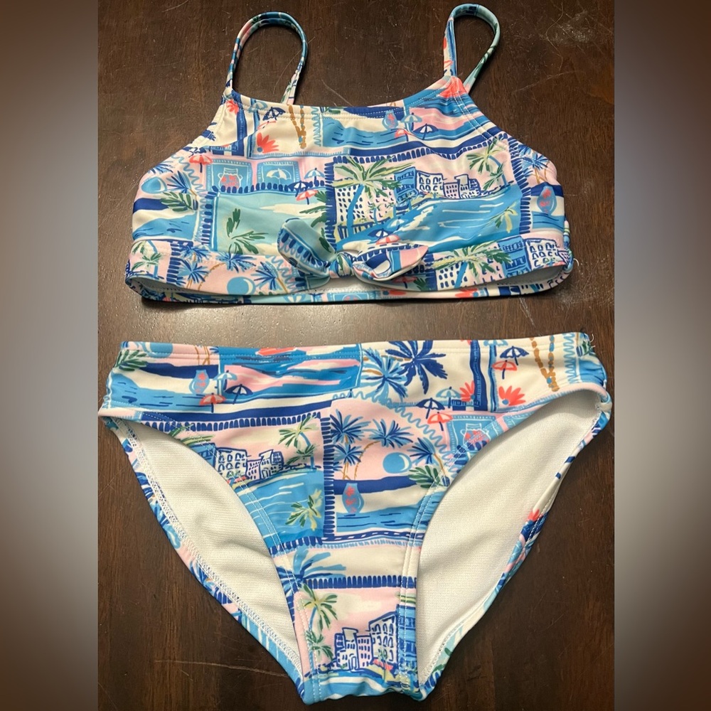 Wonder Nation Blue Kids Bikini Set